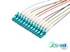 JCS Pigtails LC 2M OM4 900um Coloured 12 Pack