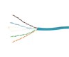 CAT6 UUTP4 Pair 23AWG LAN Hypaconnect Blue LSZH 305M Box