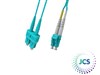 JCS Duplex SCLC OM4 LSZH Lead 05M 2mm AQ