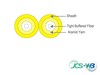 OCC 2C SM Duplex 3mm LSZH YL