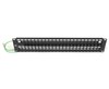 2RU Modular Patch Panel for STP Jacks 48 Port With Cable Support Bar