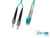 JCS Duplex STLC OM4 LSZH Lead 3M 2mm AQ
