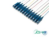 JCS Pigtails SC 2M SM 900um Coloured 12 Pack
