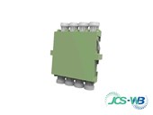 Adaptor LCQ Unibody Non Flange Green  6 Pack
