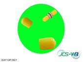 Adaptor Dust Cap STFC Yellow  24 Pack