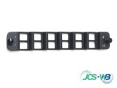 Adaptor Panel SCLCD 12 Port Angled Right 112