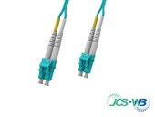 JCS Duplex LCLC OM4 LSZH Lead 05M 2mm AQ