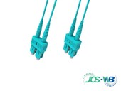 JCS Duplex SCSC OM3 LSZH Lead 10M 2mm AQ