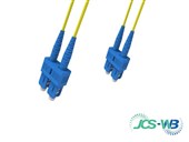 JCS Duplex SCSC SM LSZH Lead 05M 2mm YL