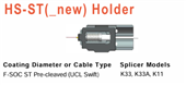 HSST Right Fibre Holder for K33 K33A K11