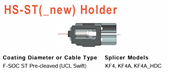 HSST Right Fibre Holder KF4 KF4A KF4AHDC