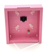 MUTO Pink 200mmx190mmx50mm with Perspex Lid to suit 6x SC Duplex each side