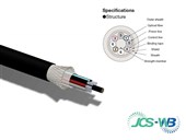 SMPTE 311 Hybrid Cable Single Ch BK 92mm