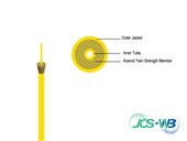 Furcation 3mm Simplex For 250um Fibre  Yellow