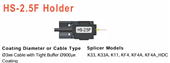 HS25FR Right holder 3mm with 900um fibre holder  K33 K33A K11 KF4 KF4A KF4AHDC